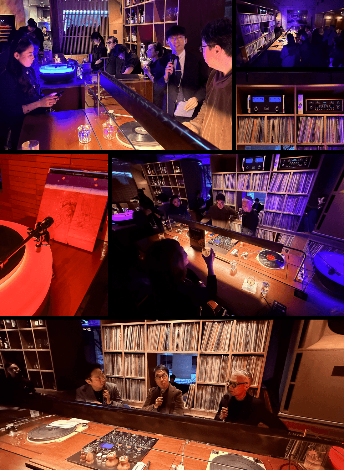 Audio-Technica Hotaru event at Ginza Music Bar Kyoto
