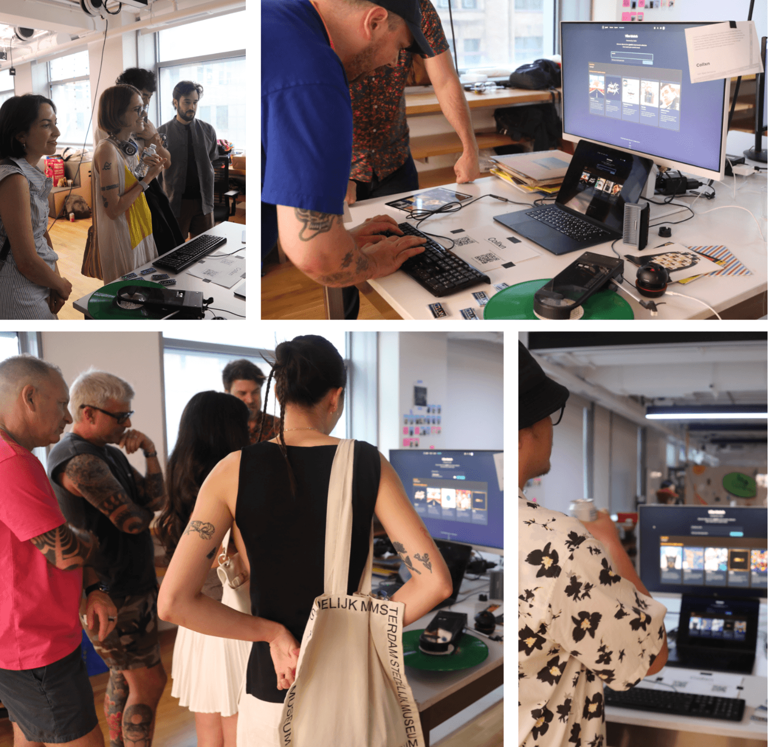 ITP Campers checking out Collxn
