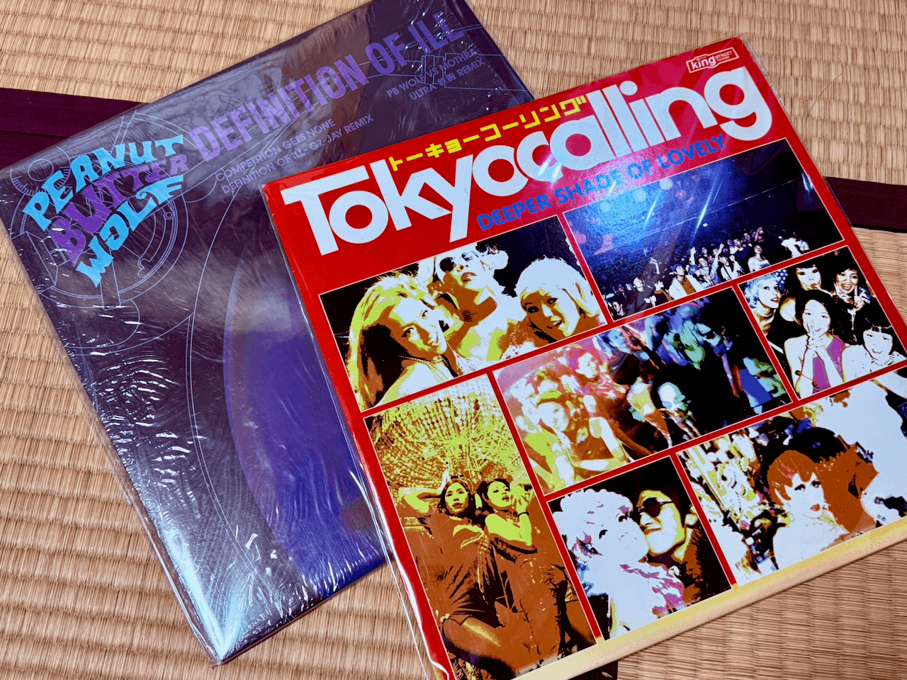Kyoto record fair pickups: Peanut Butter Wolf and Tokyo Calling