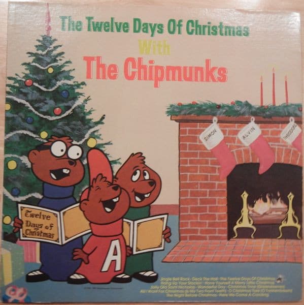 The Twelve Days Of Christmas With The Chipmunks cover art