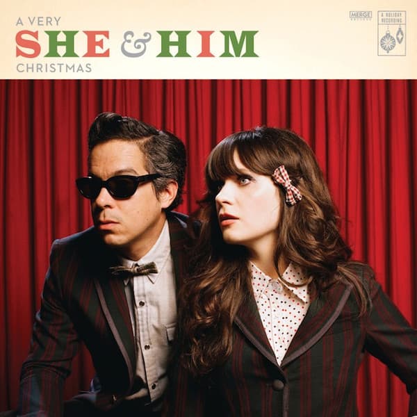 A Very She & Him Christmas cover art